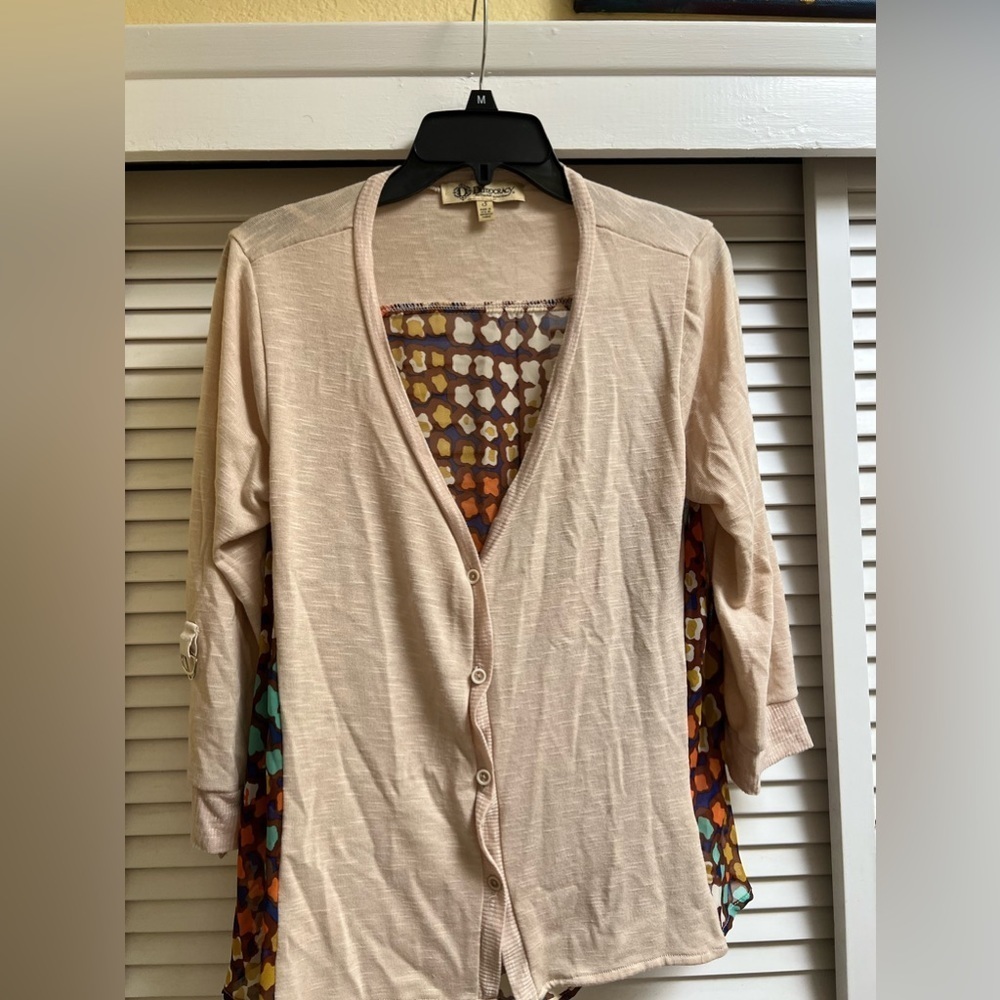 Democracy Women’s Cardigan Sweater Sz S
